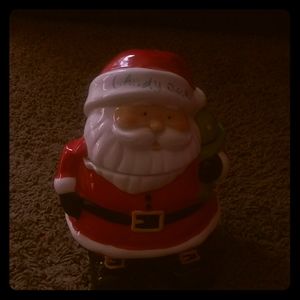Candy santa jar